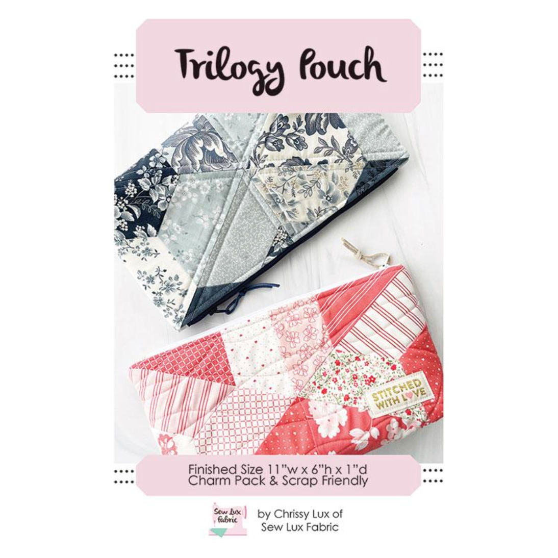 Sew Luxe | Trilogy Pouch Sewing Pattern