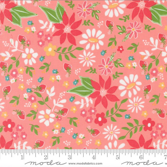 Strawberry Lemonade ~ Strawberry Blossoms Florals ~ Carnation 37670 12