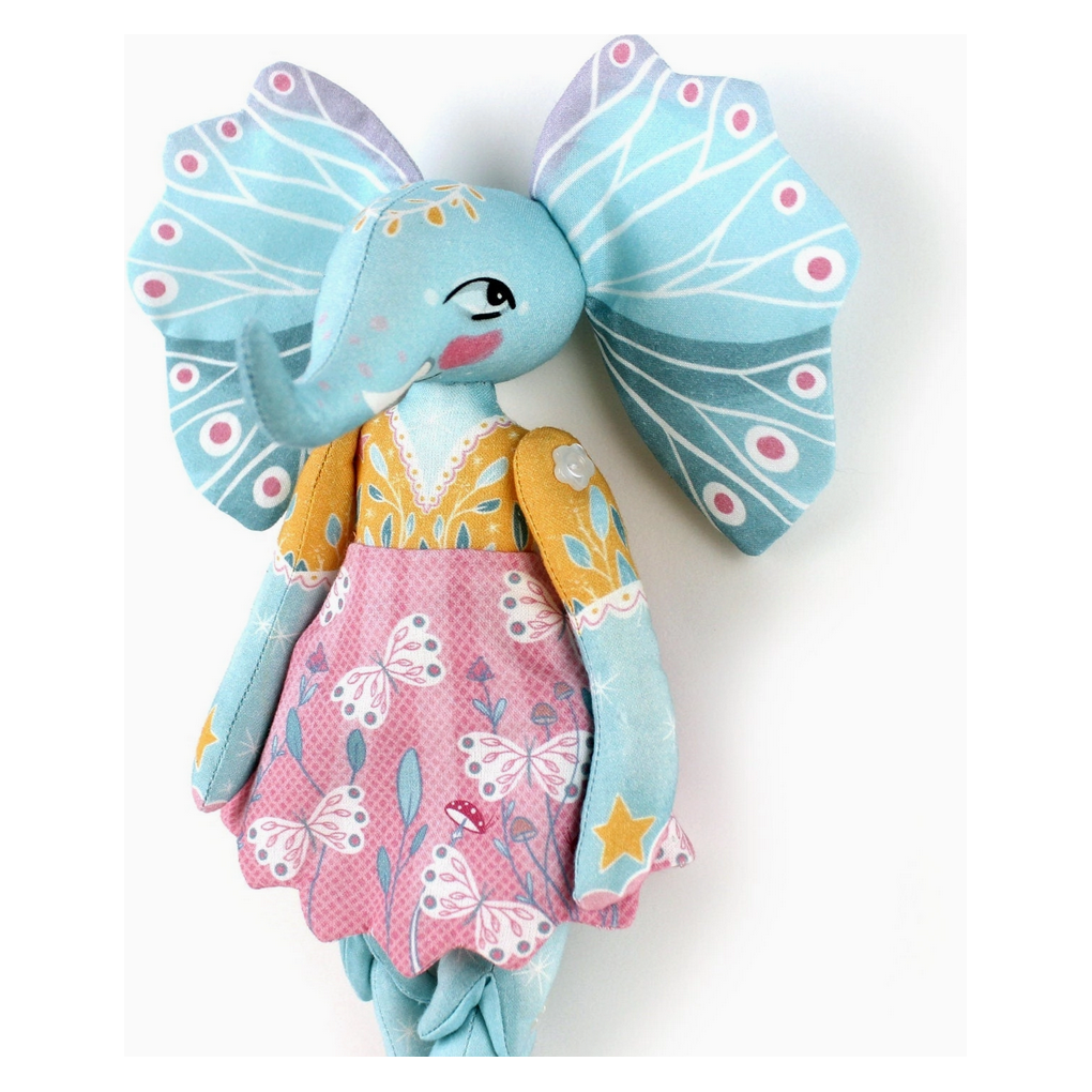 Diy Dolly Kit - Esme the Elephant Doll