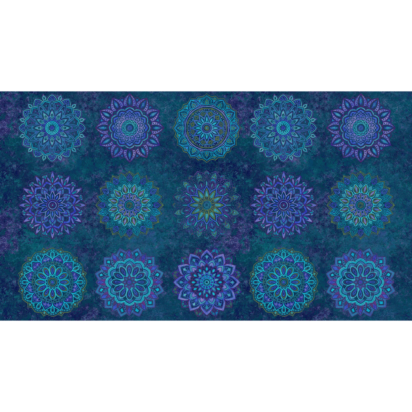 Stonehenge Marrakech ~ Mandala Blocks Navy Multi DP26817 48