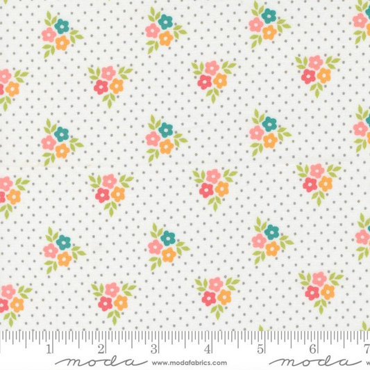 Strawberry Lemonade ~ Bouquets Florals Dots ~ Cloud 37672 11