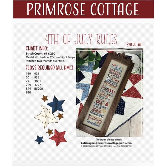 Primrose Cottage | 4th of July Rules MARKET 2024