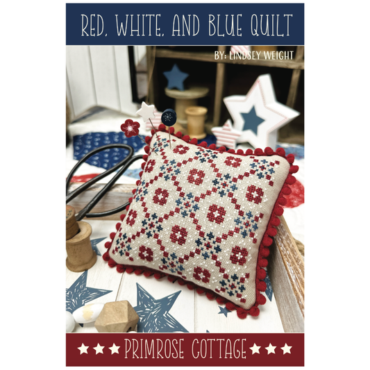 Primrose Cottage | Red, White, and Blue Quilt MARKET 2024