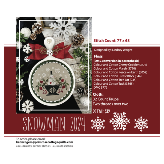 Primrose Cottage | Snowman 2024 MARKET 2024