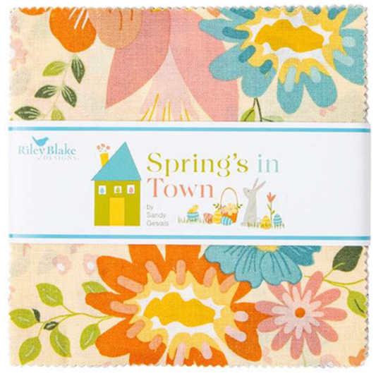 Spring's in Town ~ 5" Stacker 5-14210-42