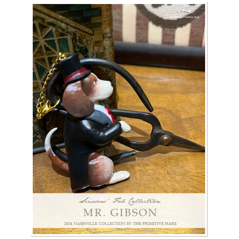 The Primitive Hare | Mr. Gibson Scissor Fob
