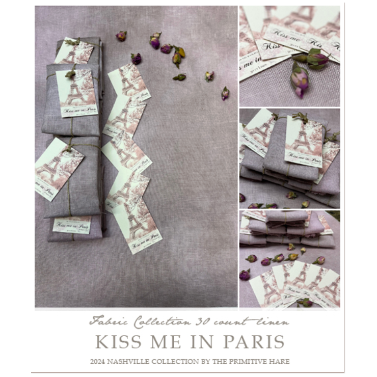 The Primitive Hare | Kiss Me In Paris 30 ct Linen MARKET 2024