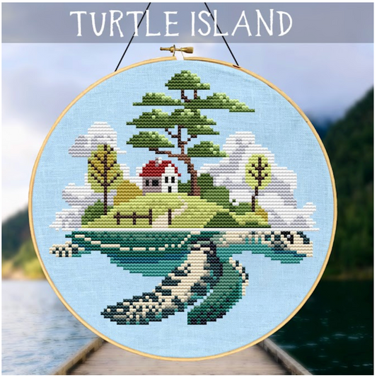 Autumn Lane Stitchery | Turtle Island The Vanishing Isle MARKET 2024