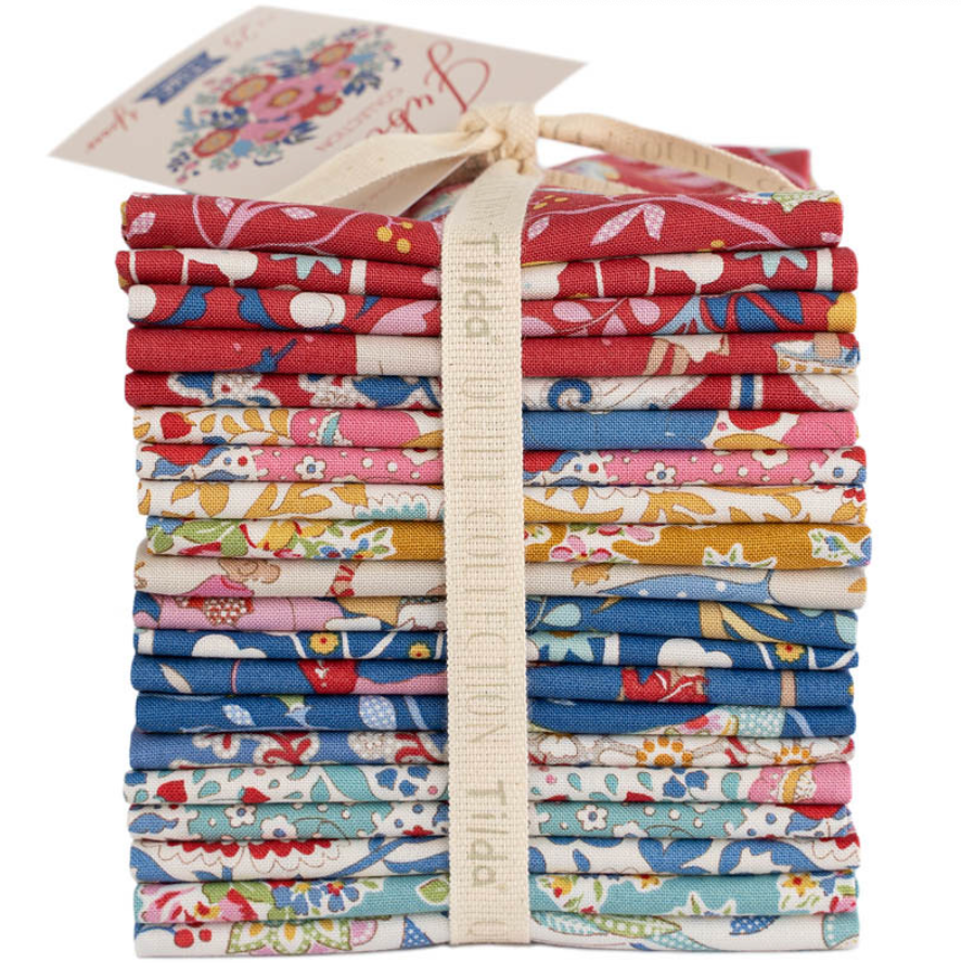 Tilda Fabrics Jubilee ~ TIL300188 ~ Fat Eight Bundle