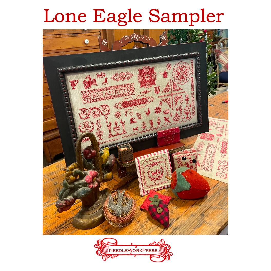 NeedleWorkPress | Lone Eagle Sampler