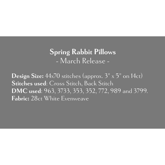 Tiny Modernist | Spring Rabbit Pillows MARKET 2024