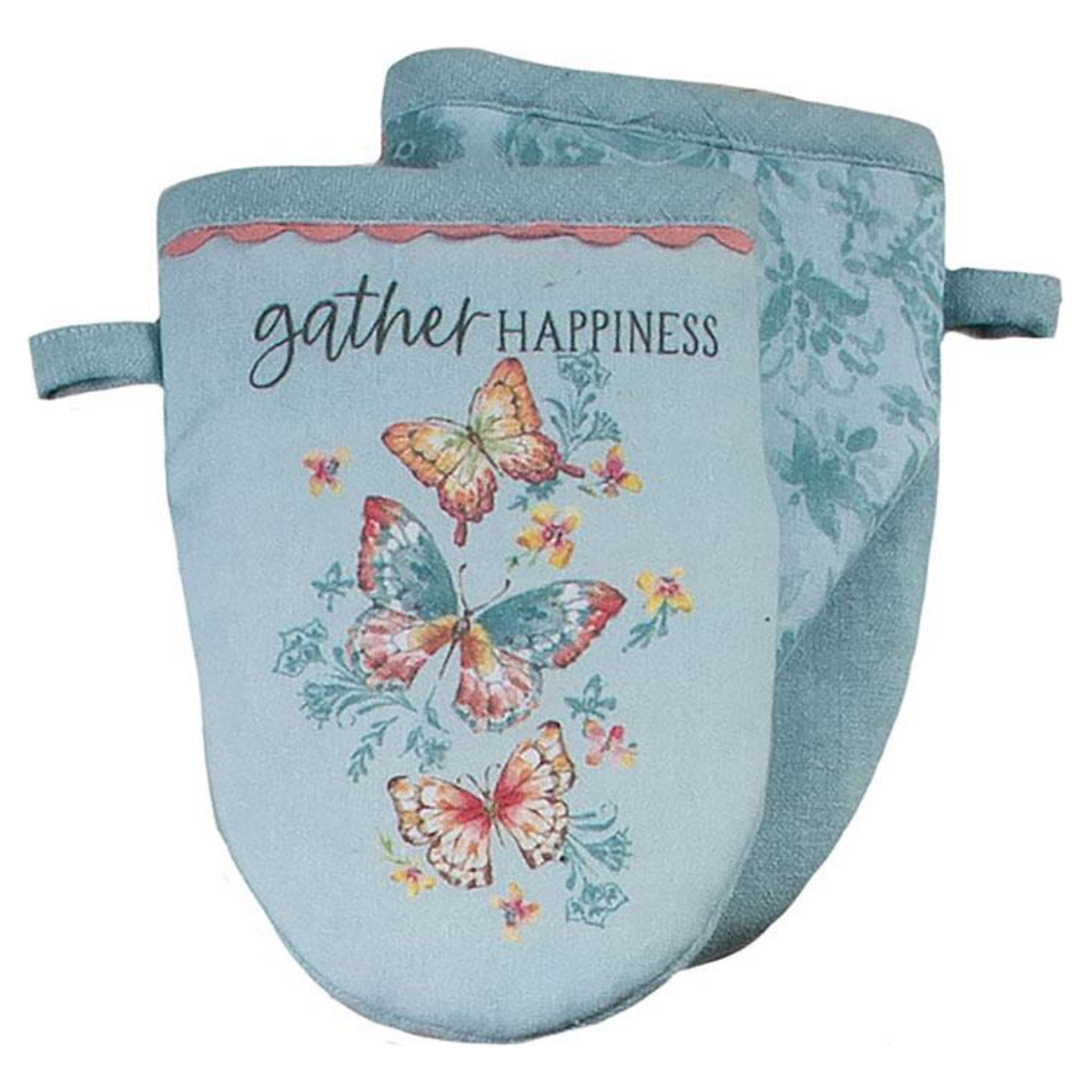 Grabber Mitt ~ Garden Butterfly R8105 Kay Dee Design
