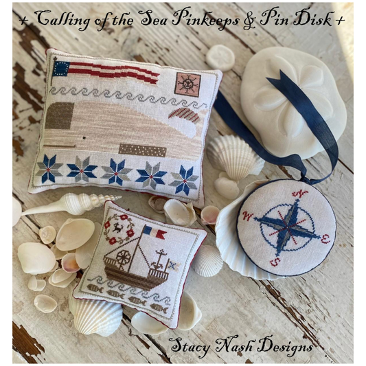 Stacy Nash Designs | Calling of the Sea Pinkeeps & Pin Disk