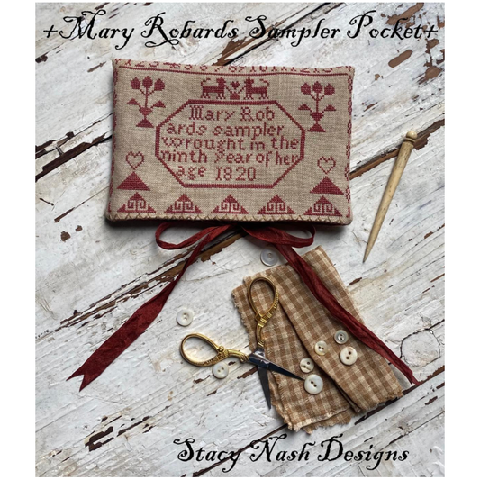 Stacy Nash Designs | Mary Robards Sampler Pocket
