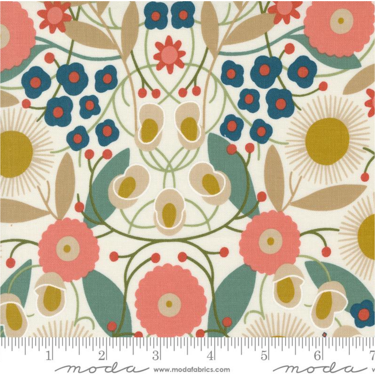 Imaginary Flowers ~ Magical Flowers ~ 48381 11 Cloud ~ One Yard