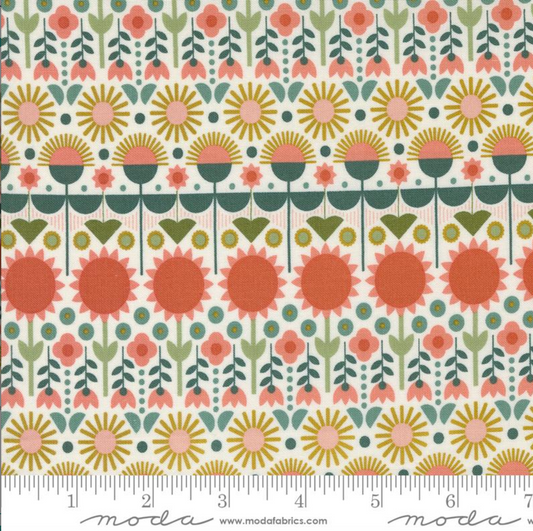 Imaginary Flowers ~ What If Florals Stripe ~ 48383 11 Cloud