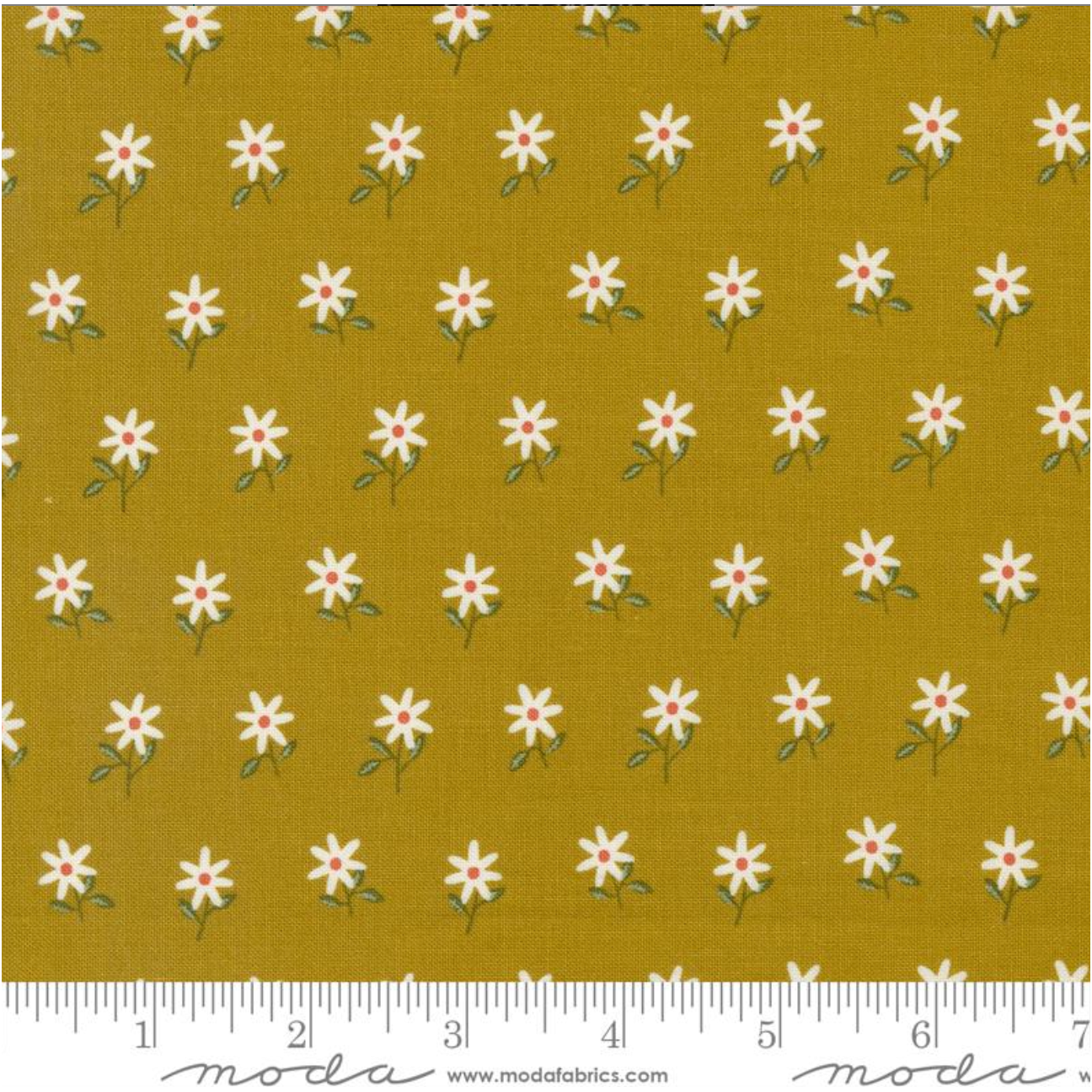 Imaginary Flowers ~ Wispy Flowers ~ 48384 17 Golden ~ One Yard