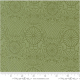 Imaginary Flowers ~ Flower Lines Damask ~ 48385 12 Sage ~ One Yard