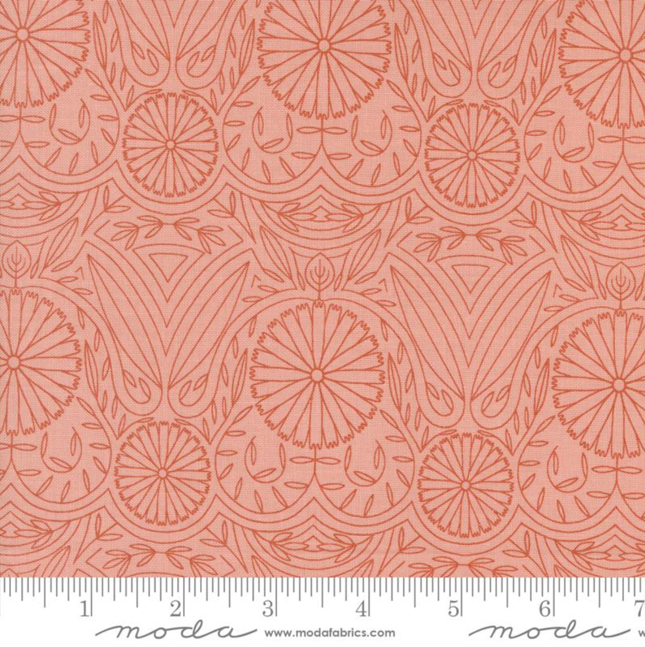 Imaginary Flowers ~ Flower Lines Damask ~ 48385 18 Blossom