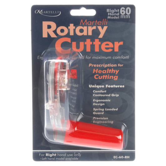 Martelli | 60mm Right Handed Ergo Rotary Cutter