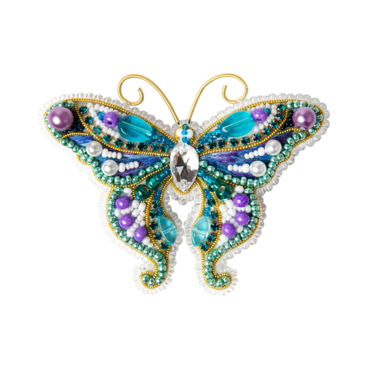 Beadwork Brooch Kit | Butterfly BP-344C
