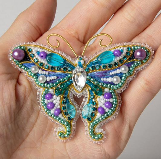 Beadwork Brooch Kit | Butterfly BP-344C