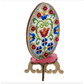 Wonderland | Floral Easter Egg Bead Embroidery Ornament Kit FLW-036