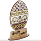 Wonderland | Happy Easter Egg Cross Stitch Ornament Kit FLK-435