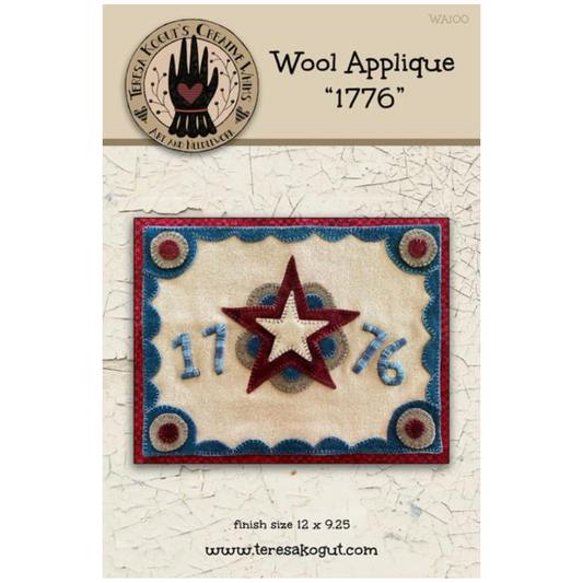 Teresa Kogut | 1776 Wool Applique Pattern MARKET 2024