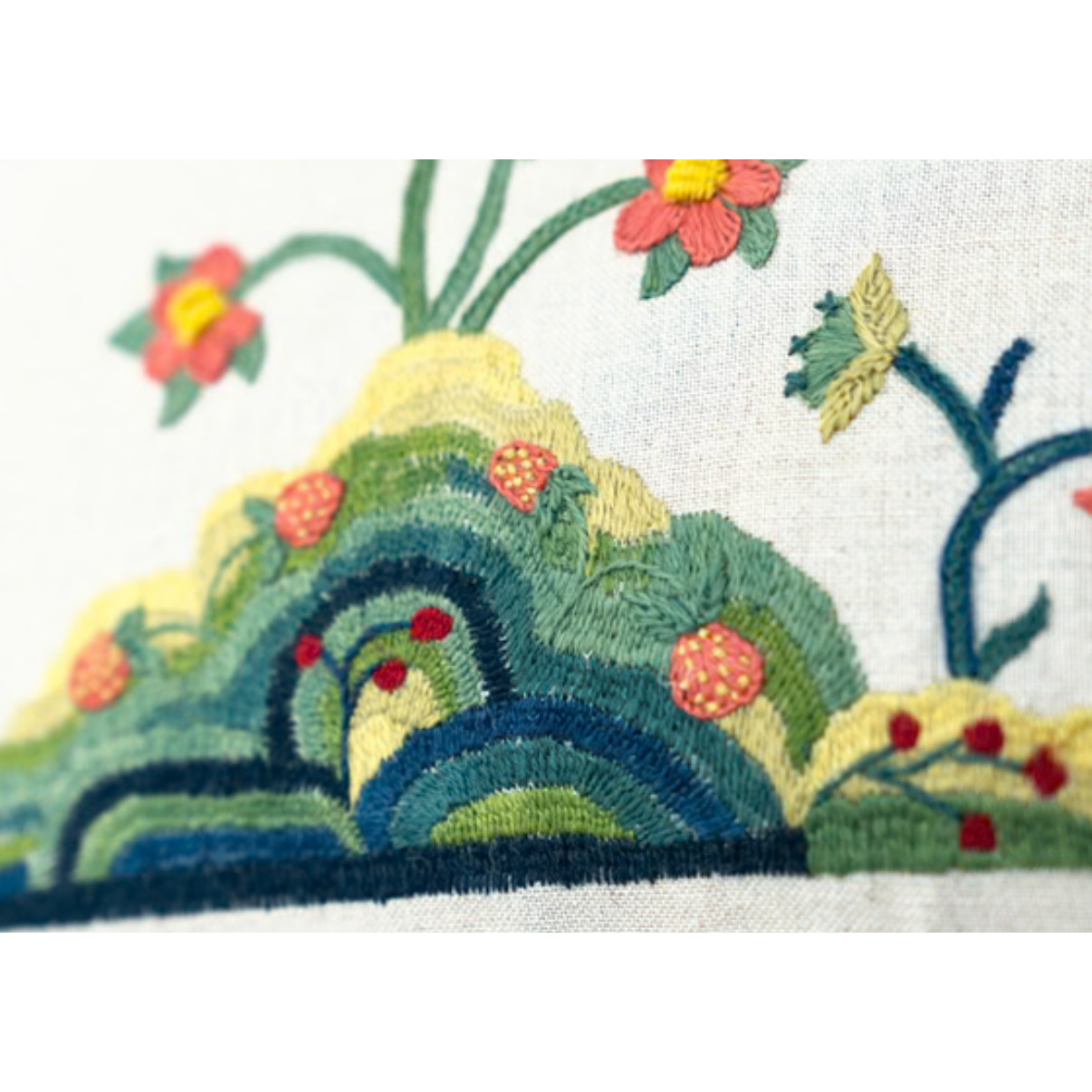 Kit de broderie Crewel vintage 11 x 14 fleurs Susans aux yeux Kit de broderie Crewel vintage 11 x 14 fleurs Susans aux yeux