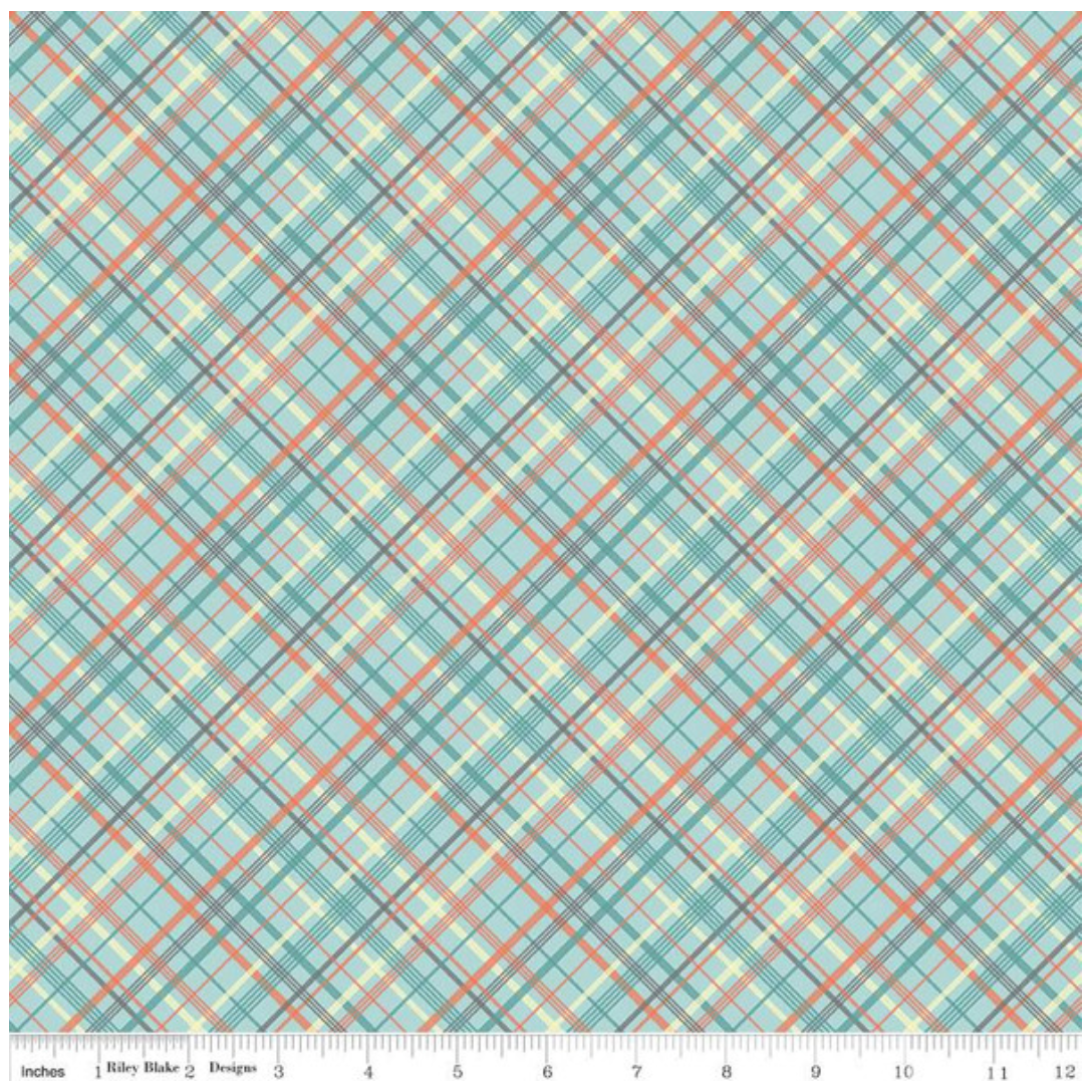 Sunshine and Sweet Tea ~ Plaid C14324 Mint