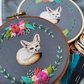Jessica Long Embroidery | Fennec Fox Embroidery Kit