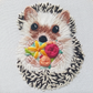 Jessica Long Embroidery | Hedgehog Embroidery Kit