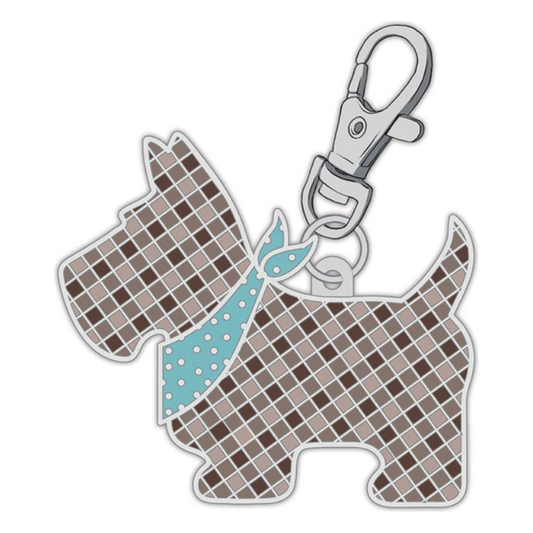 Lori Holt Enamel Happy Charm™ Scottie Dog