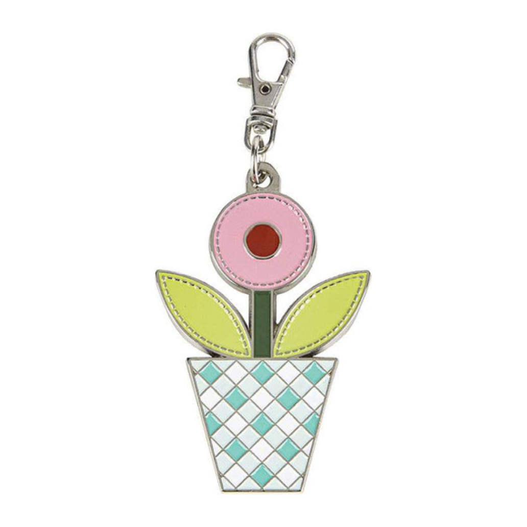 Lori Holt Enamel Happy Charm™ Gingham Garden