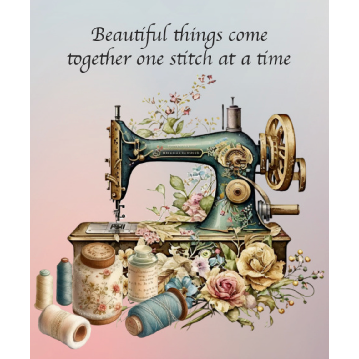 Hands Across The Sea Samplers | Victorian Stitching Fabric Panel