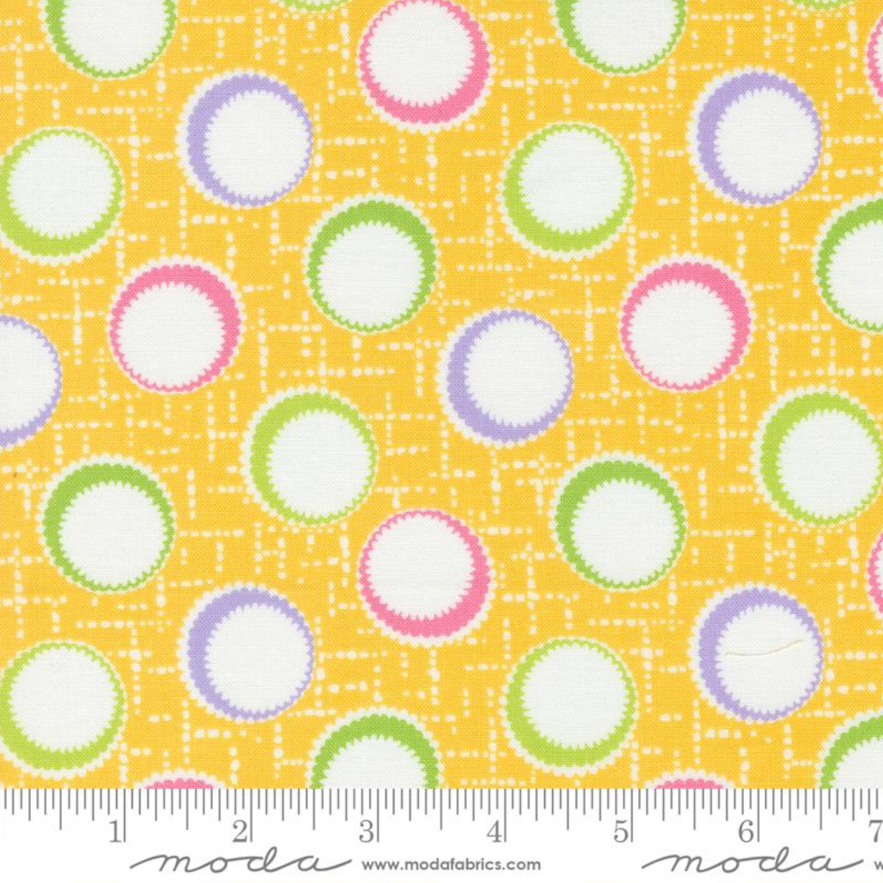 On the Bright Side ~ Inner Dots Geometric ~ Banana 22462 15