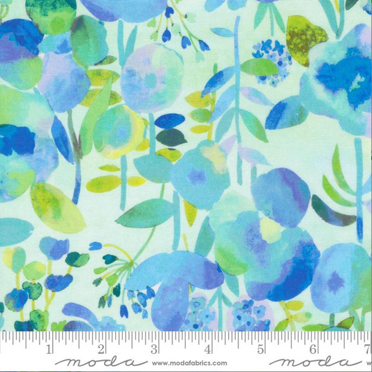 Gradient Auras ~ Dreamy Flowers ~ Turquoise 33730 14
