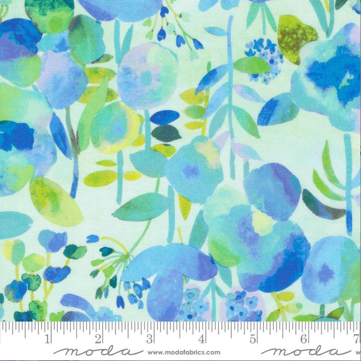 Gradient Auras ~ Dreamy Flowers ~ Turquoise 33730 14