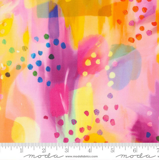 Gradient Auras ~ Watercolor Collage Dots ~ Sunrise 33731 12