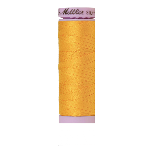 Mettler Silk-Finish 50wt Solid Cotton Thread 164yd/150M Citrus 2522