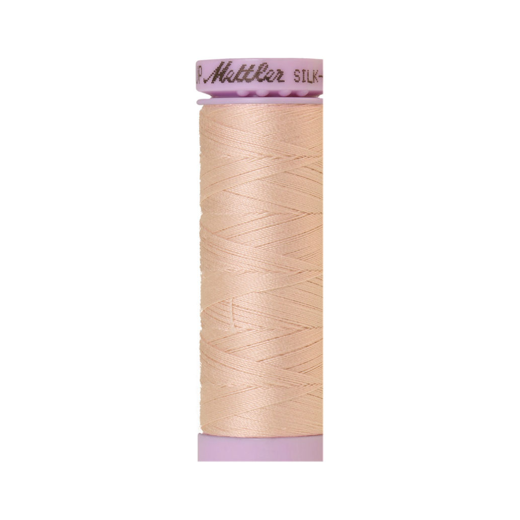 Mettler Silk-Finish 50wt Solid Cotton Thread 164yd/150M Flesh 0600