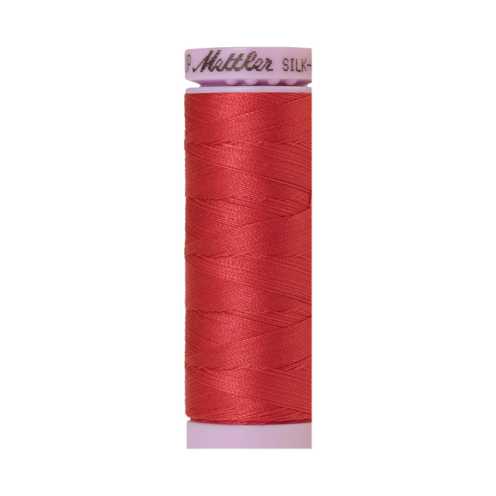 Mettler Silk-Finish 50wt Solid Cotton Thread 164yd/150M Blossom 0628