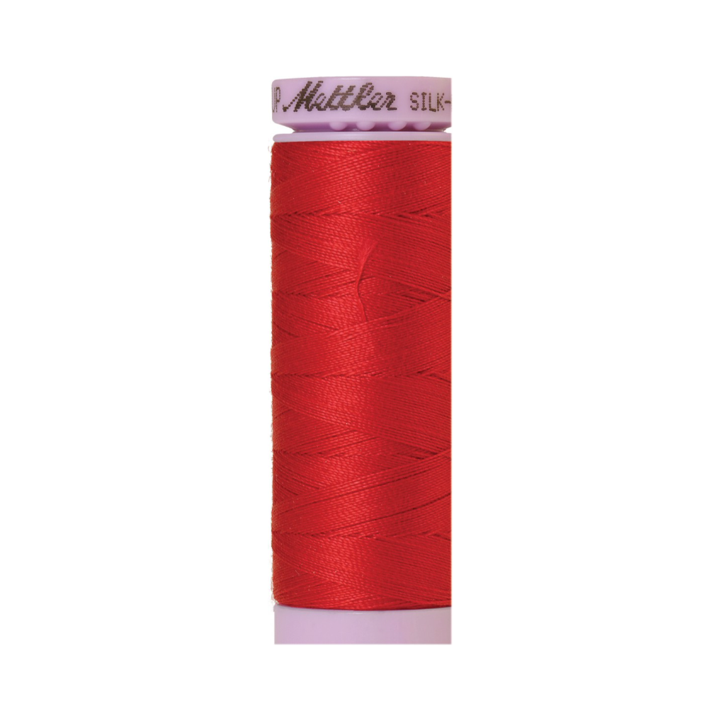 Mettler Silk-Finish 50wt Solid Cotton Thread 164yd/150M Wildfire 0501