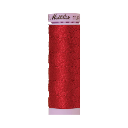 Mettler Silk-Finish 50wt Solid Cotton Thread 164yd/150M Tulip 0629