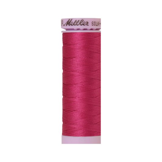 Mettler Silk-Finish 50wt Solid Cotton Thread 164yd/150M Peony 1417