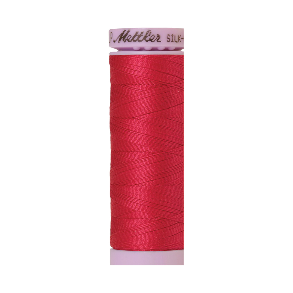 Mettler Silk-Finish 50wt Solid Cotton Thread 164yd/150M Currant 1392