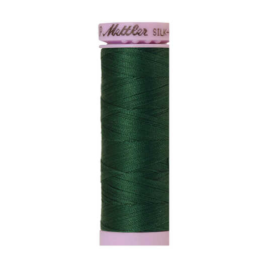 Mettler Silk-Finish 50wt Solid Cotton Thread 164yd/150M Verdant Green 0905