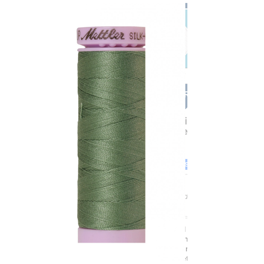 Mettler Silk-Finish 50wt Solid Cotton Thread 164yd/150M Palm Leaf 0646