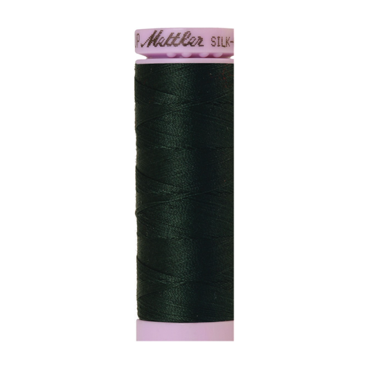 Mettler Silk-Finish 50wt Solid Cotton Thread 164yd/150M Spruce Forest 0759